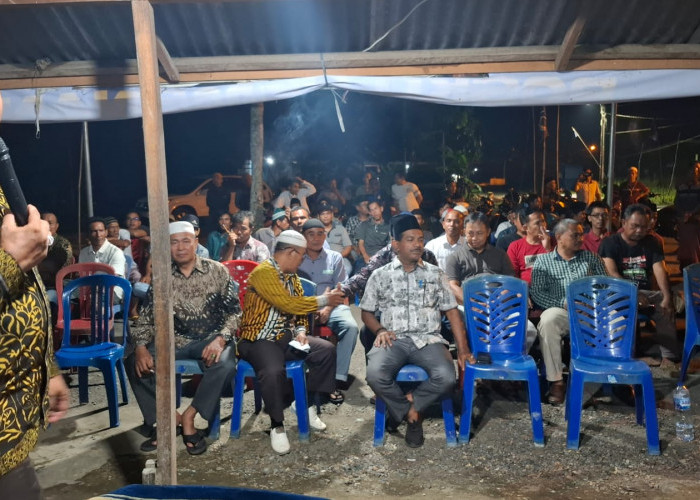 Posko Pemenangan Hairan di Parit Lapis, Ratusan Masyarakat Teriakan Perubahan