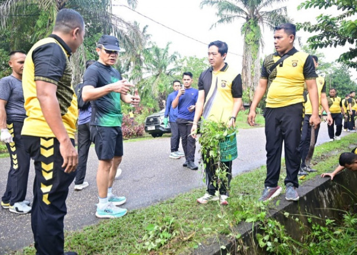 Libatkan Ribuan Personel, Polda Jambi Gelar Aksi Korve Massal Serentak