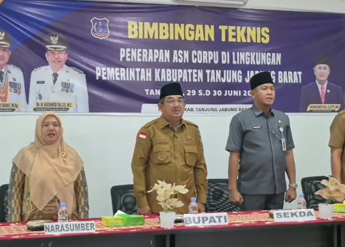 Bupati Tanjab Barat Tekankan Kompetensi dan Integritas ASN melalui Program Corporate University