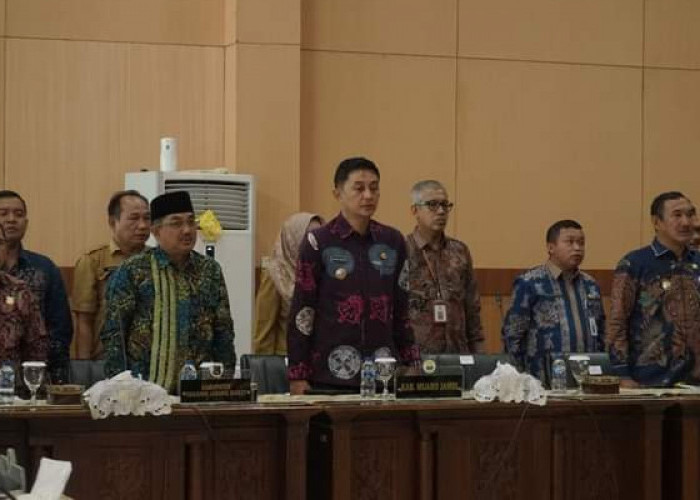 PJ Bupati Muaro Jambi Bachyuni Hadiri Entry Meeting Pemeriksaan Interim atas Laporan Keuangan Pemerintahan