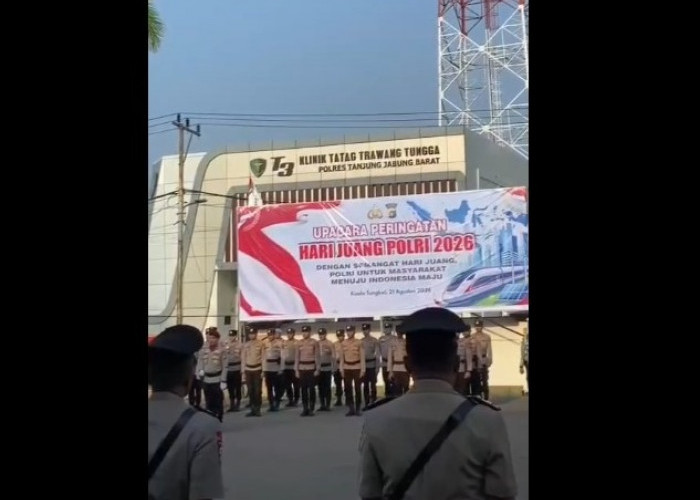 Kapolres Tanjab Barat Jadikan Semangat Perjuangan sebagai Pedoman Pengabdian