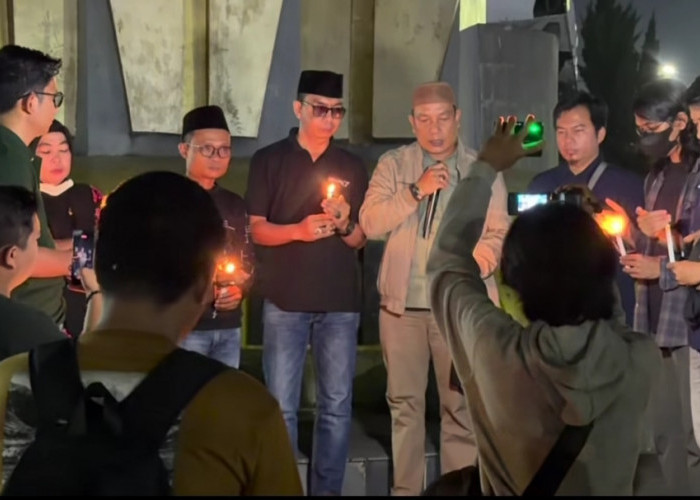 Jurnalis di Kota Jambi Gelar Doa Bersama untuk Keselamatan 5 Pewarta yang Hilang di GAK 