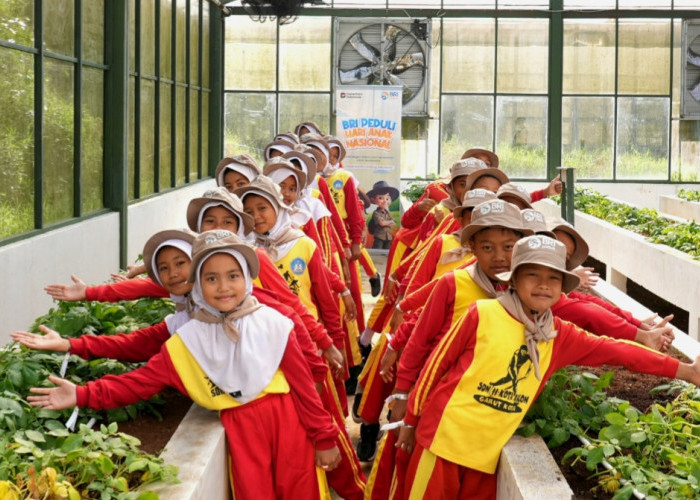 Peringati Hari Anak Nasional, BRI Peduli Dukung Pendidikan Karakter  lewat Kegiatan Agroedukasi 