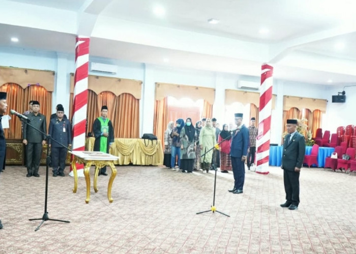 Wabup A. Khafidh Lantik Tiga Pejabat Eselon II, Ingatkan Soal Kedisiplinan