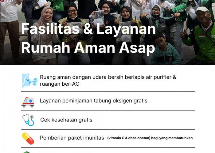 Bantu Penyintas Karhutla, Fasilitas 'Rumah Aman Asap' Kini Hadir di Jambi dan Palembang