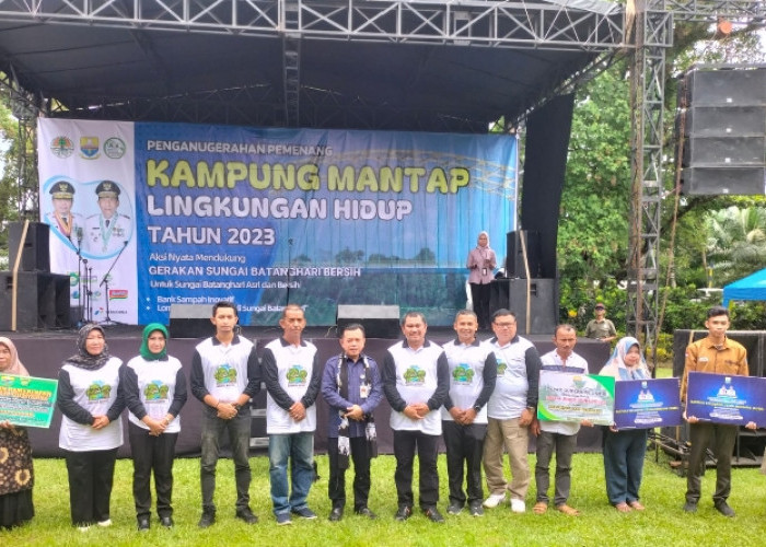 Sukses Laksanakan Lomba Kampung Mantap Lingkungan Hidup Tahun 2023 di Kabupaten Bungo