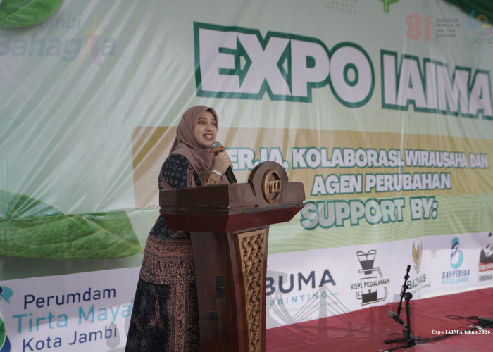 Expo IAIMA Jambi 2026 Dibuka, Mahasiswa Didorong Berani Ciptakan Lapangan Kerja