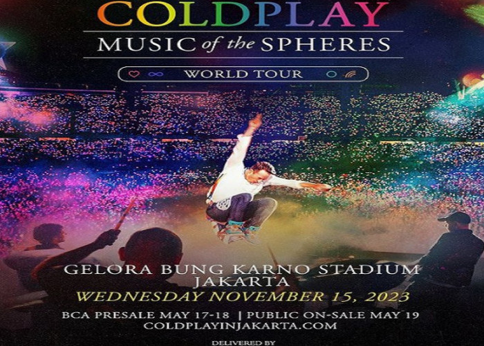 Akhirnya Resmi Coldplay Konser di Indonesia November Mendatang 