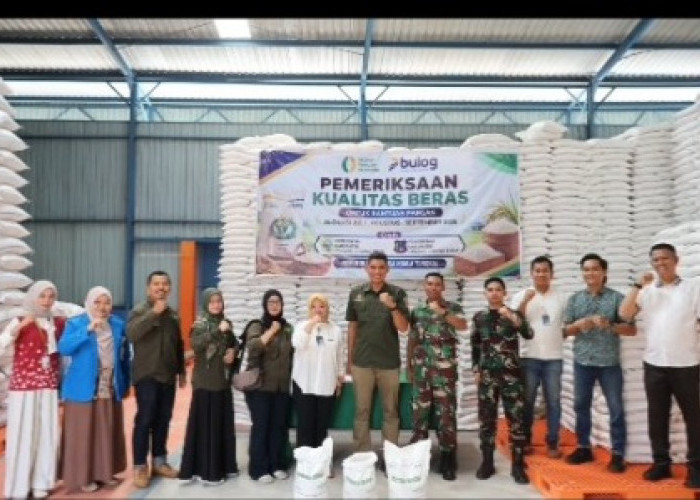 Pastikan Kualitas Beras Bulog, DKP Tanjab Barat Cek Sebelum Disalurkan