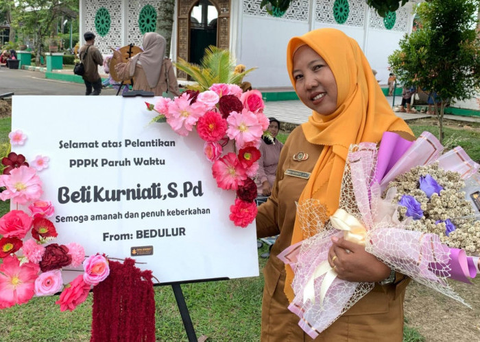 12 Tahun Mengabdi, Beti Kurniati Resmi Sandang Status PPPK Paruh Waktu