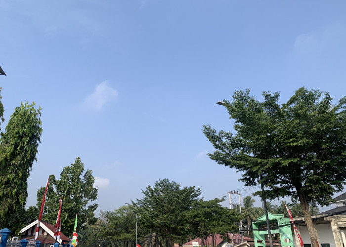 Cuaca Kota Jambi Hari Ini Didominasi Berawan, Suhu Capai 33 Derajat
