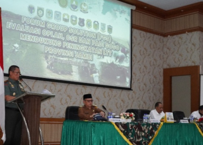 Perkuat Ketahanan Pangan, Danrem 042/Gapu Tegaskan Sinergi Lintas Sektor