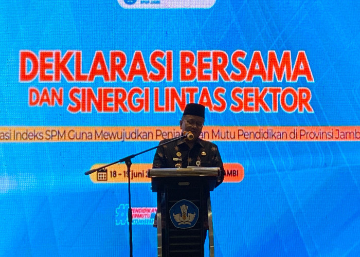 Hadiri Deklarasi SPM Pendidikan, Maulana Sebut Partisipasi PAUD di Kota Jambi Capai 88 Persen