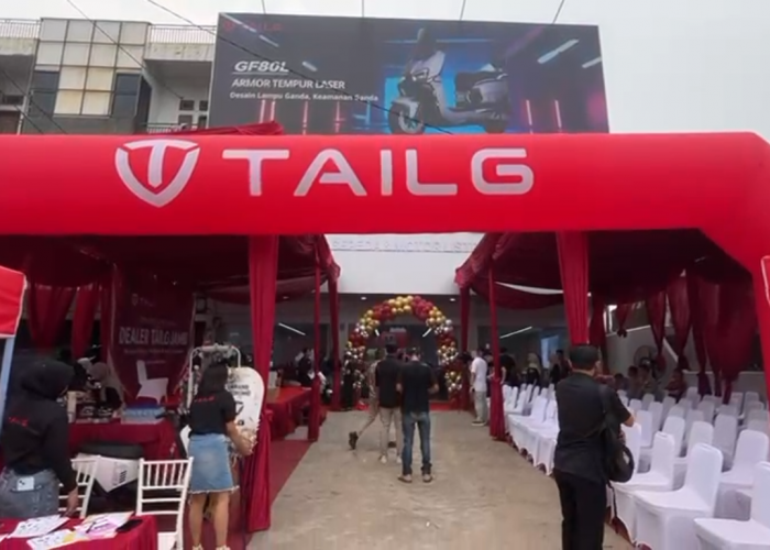 TAILG Resmi Buka Master Dealer Pertama di Kota Jambi, Dorong Mobilitas Ramah Lingkungan