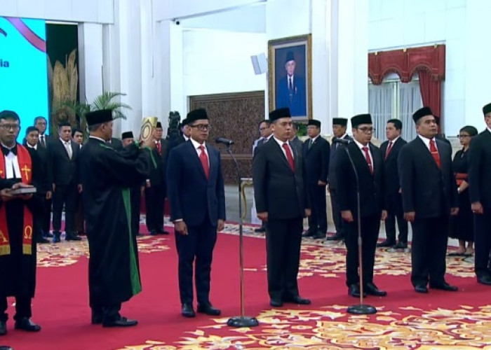 Presiden Jokowi Lantik Menkominfo Budi Arie Setiadi, dan Lima Wakil Menteri