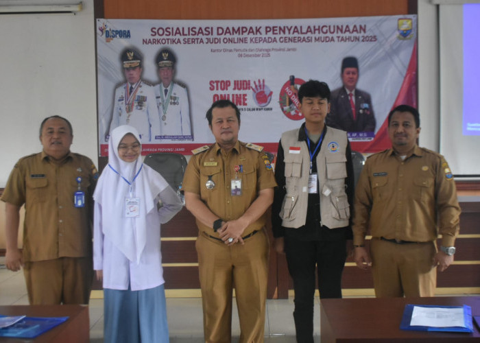 Dispora Jambi Dorong Pemuda Perangi Penyalahgunaan Narkotika dan Judol