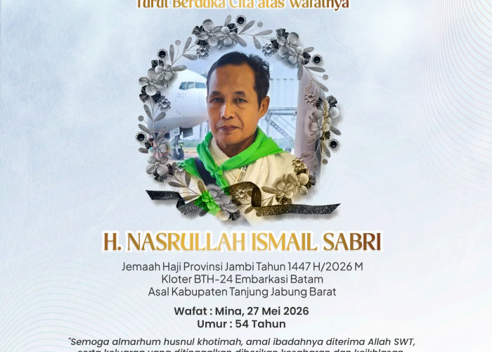 Jemaah Haji Asal Tanjab Barat Wafat di Mina Akibat Gagal Jantung, PPIH Pastikan Almarhum Dibadalkan