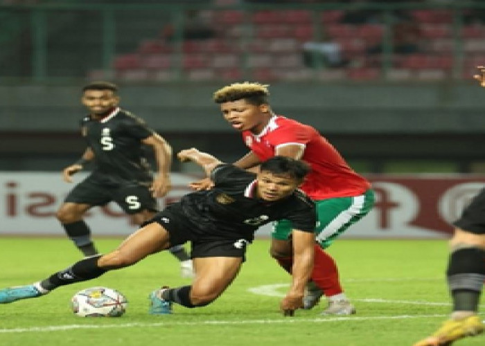 Pertandingan Indonesia vs Burundi, Skor 2-2