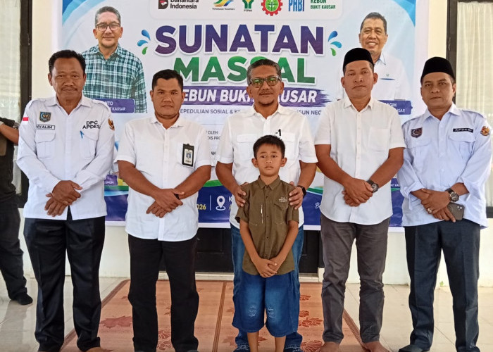 Kebun Bukit Kausar PTPN IV Regional IV Sunat Massal 50 Anak