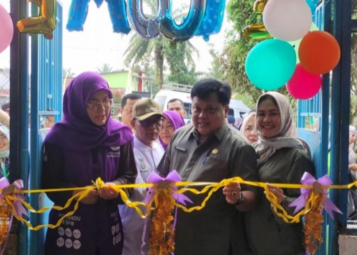 Pemkab Merangin Resmikan Posyandu 6 SPM di Kecamatan Pamenang