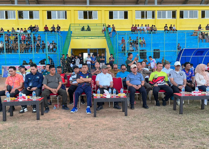 Wakil Bupati Tebo, Nazar Efendi, buka Kejuaraan Piala Soeratin Cup U-13 dan U-15 Secara Resmi