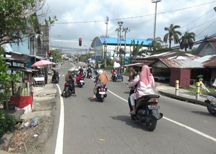 Dishub Tanjab Barat Mulai Uji Coba Kembali Traffic Light Simpang Patunas Setelah Proses Peremajaan Selesai