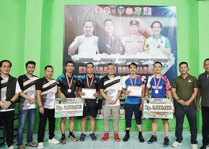 Penutupan Kejuaran Bulu Tangkis Batanghari Badminton Lovers CUP I Tahun 2024