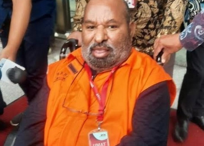 Mantan Gubernur Papua Lukas Enembe Lukas Dituntut 10,5 Tahun Penjara