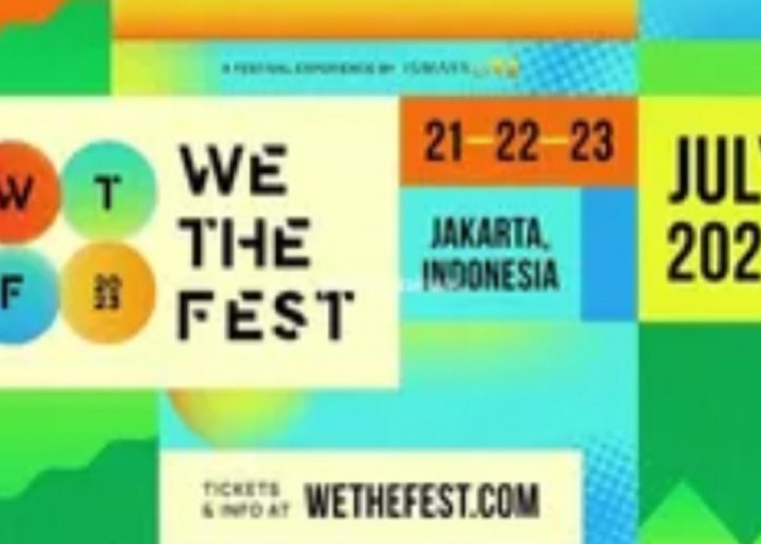 Lineup We The Fest 2023, The 1975 Hingga Lewis Capaldi Siap Gemu Musik Tanah Air
