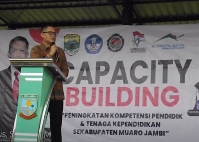 Capacity Building Bagi Tenaga Pendidik Kabupaten Muaro Jambi