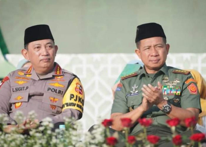 Panglima TNI Dampingi Presiden RI Hadiri Harlah ke-101 Nahdlatul Ulama dan Muslimat NU ke 78