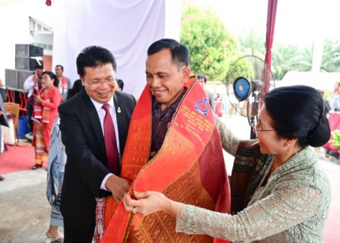 Irwasda Polda Jambi hadiri Perayaan Pesta Perak 25 Tahun HKBP Simpang Rambutan Tanjab Barat