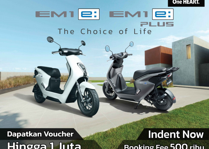 New Honda EM1 e: dan EM1 e: PLUS Sudah Bisa Indent di Jambi