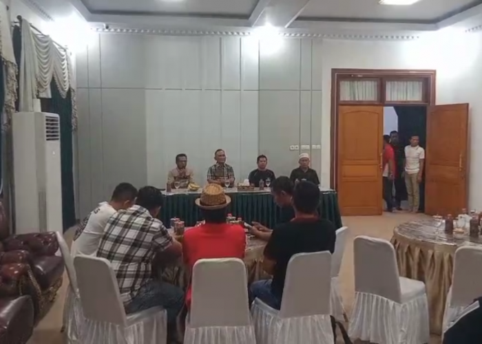 Masa Kepengurusan Berakhir, Hurmin Terima Silaturahmi Pengurus ASKAB PSSI Sarolangun