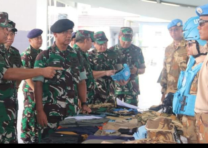 Komandan PMPP Periksa Kesiapan Satgas MTF XXVIII-O/UNIFIL