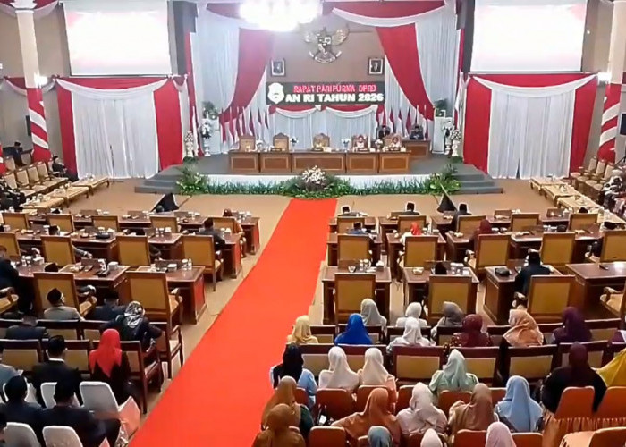 DPRD Tanjabtim Gelar Paripurna Ikuti Pidato Kenegaraan Presiden RI
