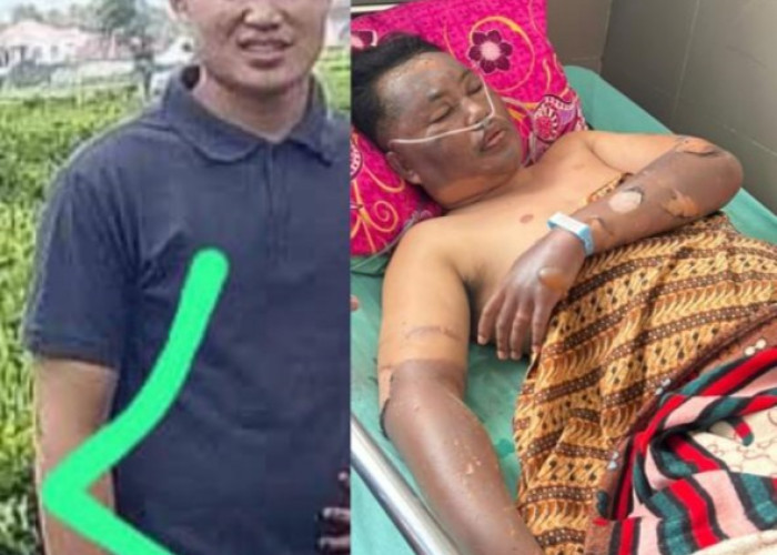 JELANG PERNIKAHAN, SECURITY JAMTOS JADI KORBAN LEDAKAN DAPUR