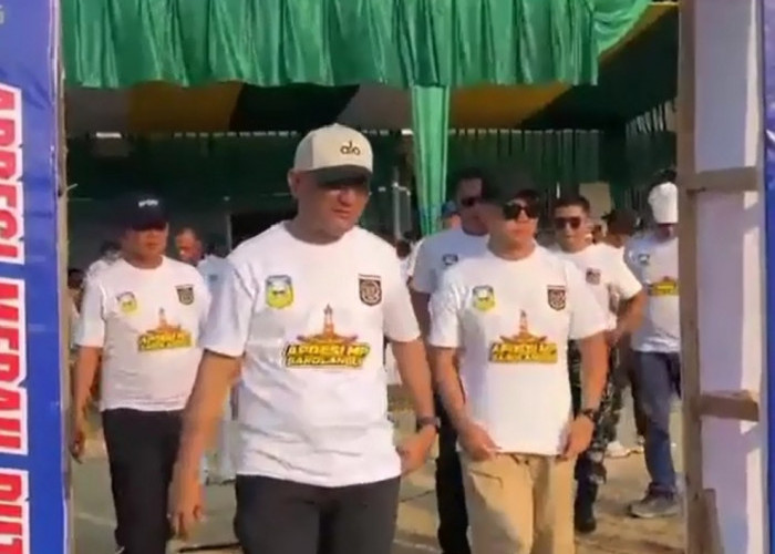 Asisten I Setda Provinsi Jambi dan Bupati Hurmin Buka Turnamen Sepak Bola APDESI Merah Putih Cup IV 2026