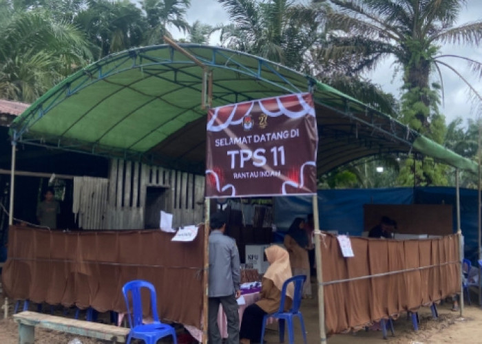 Pilkada di TPS 11 Rantau Indah Kabupaten Tanjung Jabung Timur Berjalan dengan Khidmat 