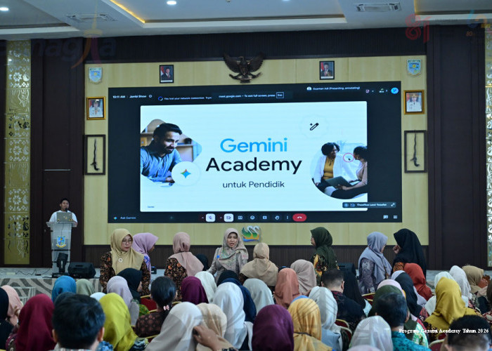 250 Guru di Kota Jambi Dibekali Kompetensi AI, Dorong Transformasi Pendidikan Digital
