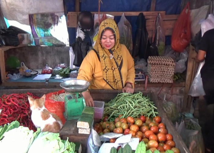 Harga Cabai Merah di Pasar Tanggorajo Ilir Turun Jadi Rp35 Ribu per Kilogram
