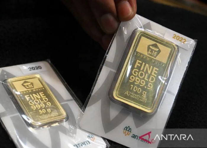 Harga emas Antam naik ke Rp2,9 juta per gram pada awal April