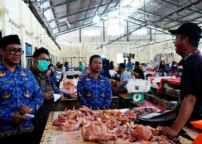 Pemerintah Kabupaten Batang Hari Sidak ke Pasar Tradisional