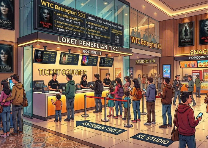 Jadwal Film Hari Ini, 6 April 2026 di WTC Batanghari XXI