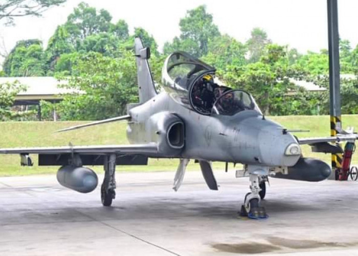 Skadron Udara 1 Elang Khatulistiwa Pontianak mendarat di Pekanbaru 