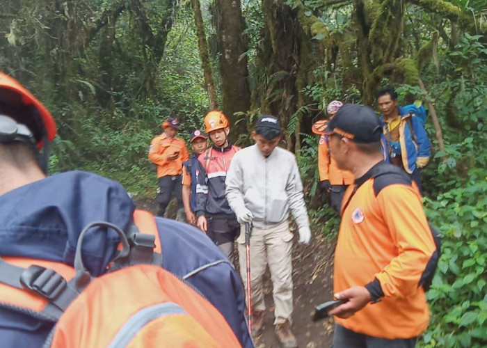 Evakuasi Pendaki yang mengalami Hipotermia di Shelter 2 Gunung Kerinci