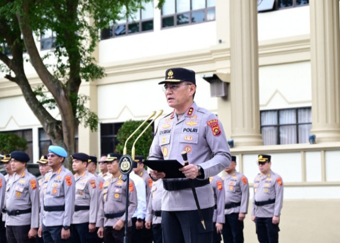 Upacara Bendera Kesadaran Nasional, Kapolda Jambi Tekankan Profesionalisme dan Integritas Personel