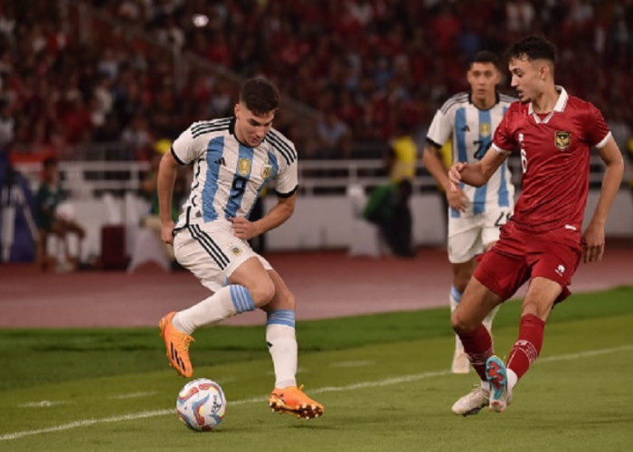 2-0 Timnas Argentina Taklukkan Indonesia, Paredes dan Romero Cetak Gol ke Gawang