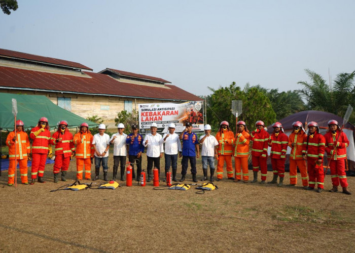 Siaga Hadapi Karhutla, PTPN IV Regional IV dan Damkar Tebo Gelar Simulasi Terpadu