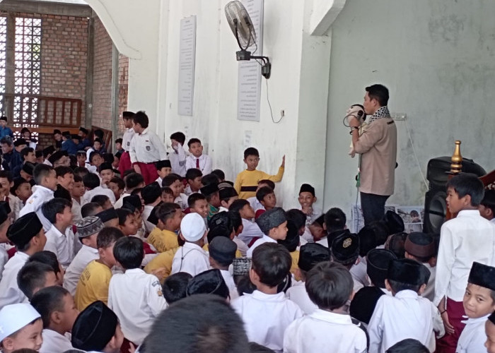 Aksi Penggalangan Dana Palestina di SD/SMP IT Aulia Muara Bulian Kabupaten Batanghari 